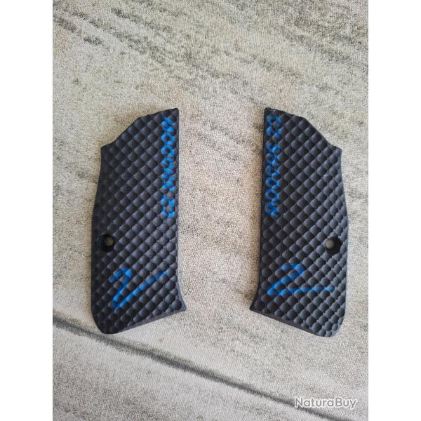 PLAQUETTES DE CROSSE  LOKGRIPS CZ SHADOW2 compact ou carry