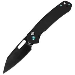 CJRB Enthusiast J1925AT2-BBK Couteau Pliant  - Lame AR-RPM9, Manche Titane Noir
