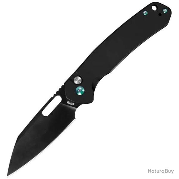 CJRB Enthusiast J1925AT2-BBK Couteau Pliant  - Lame AR-RPM9, Manche Titane Noir