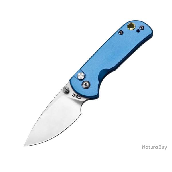 CJRB J1934-BU Mica - Couteau Pliant 95�mm Lame AR-RPM9, Manche Aluminium Bleu