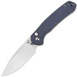 CJRB Pyrite J1925-GY Couteau Pliant - Lame AR-RPM9, Manche G10 Gris