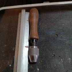 Porte outil a Mandrin  3 mords professionnel ancien