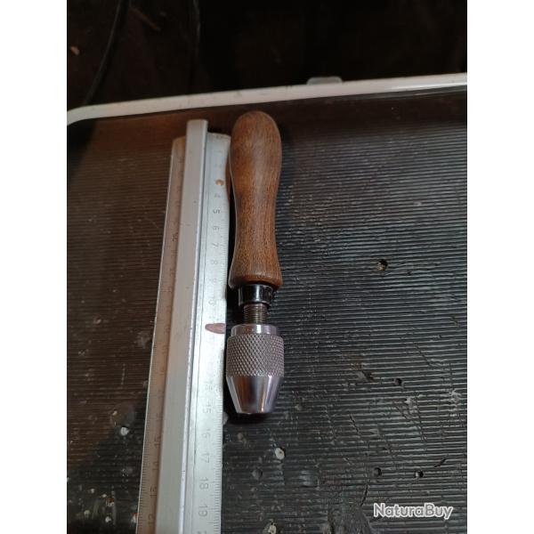 Porte outil a Mandrin  3 mords professionnel ancien