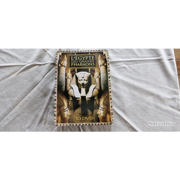 Bo�tier m�tal 10 DVD : L'�gypte Des Grands Pharaons