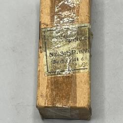 Bo&icirc;te originale de 16 cartouches 9x19 allemandes (WWII) - Fabriquant "dnh" - Ann&eacute;e 1944