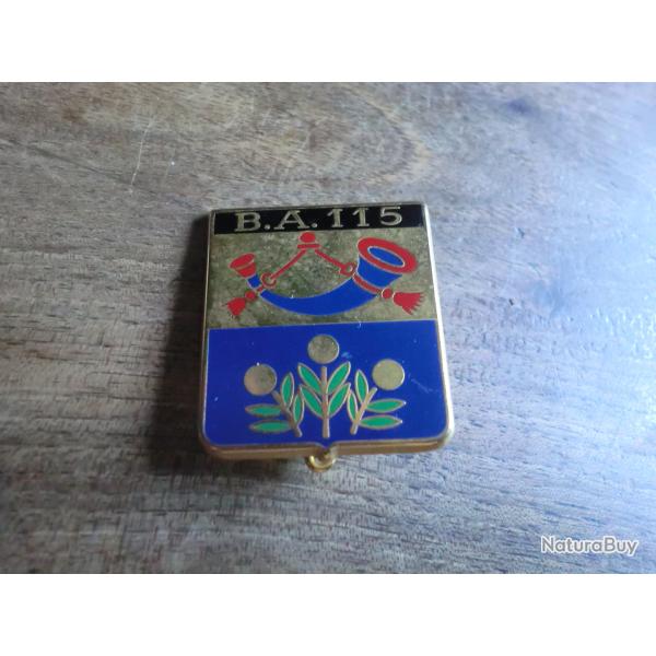 insigne B.A  base a�rienne 115  /  boussemart