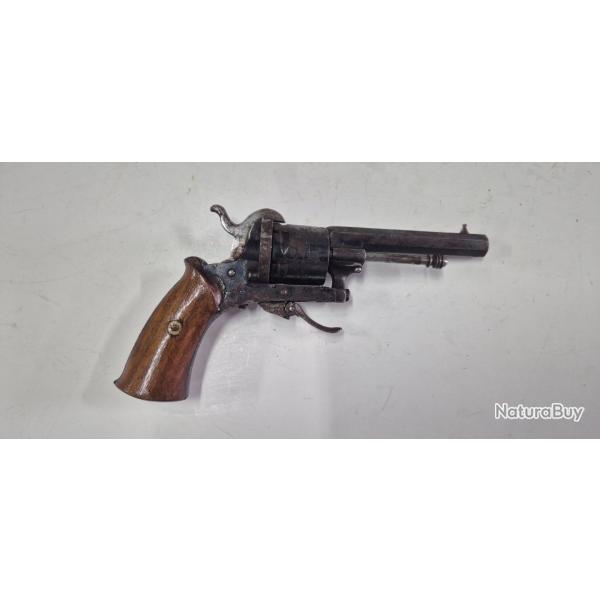 PISTOLET REVOLVER A BROCHE THE GARDIAN MODELE 1878 EN 7mm N 50