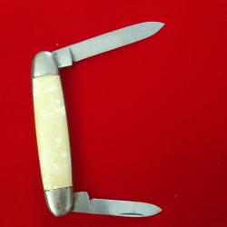 Tr&egrave;s ancien couteau pliant  manche en nacre