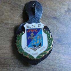 insigne E.N.P &eacute;cole nationale de police fos sur mer  / y.delsart