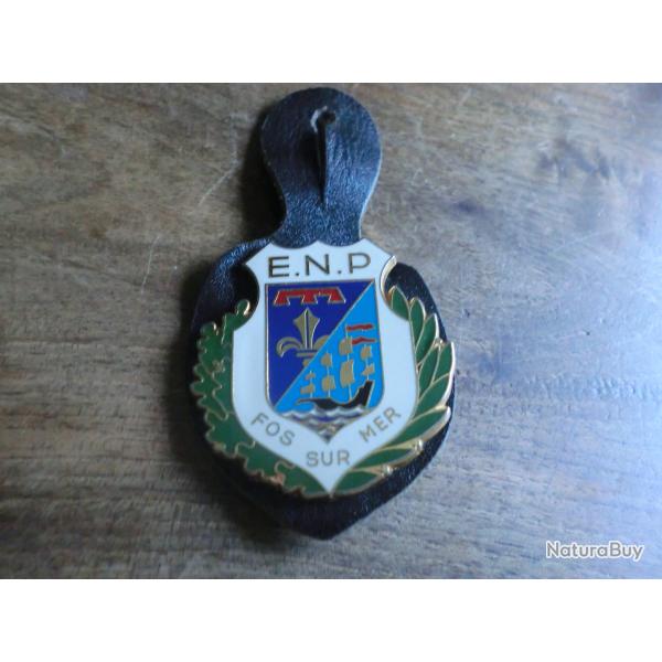 insigne E.N.P �cole nationale de police fos sur mer  / y.delsart