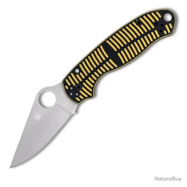 Couteau pliant Spyderco Para 3 Salt noir/jaune