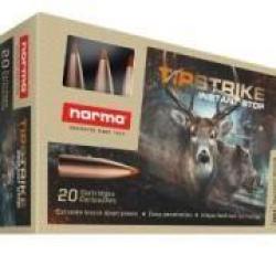 Cartouches NORMA calibre 8x57 JRS 180grs 11.7g TIPSTRIKE x20