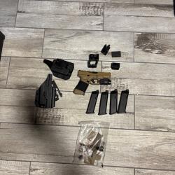 Glock 19x mos we + acro