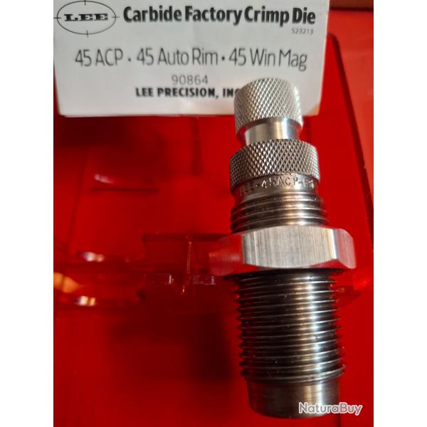 Outil lee : carbide fctory crimp die  cal 45