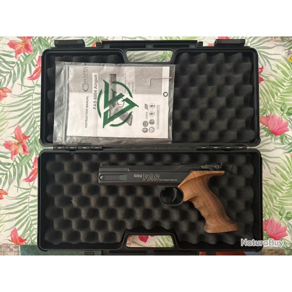 Pistolet de precision a plomb Chiappa Match FAS 6004
