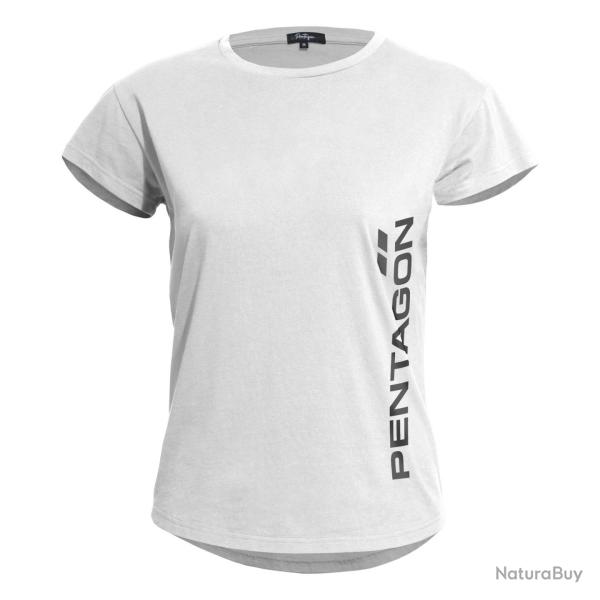 Tee-shirt Femme WHISPER Pentagon Vertical - Blanc M