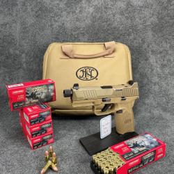 Promo ! Pistolet fn herstal 509 tactical fde + 250 cartouches norma