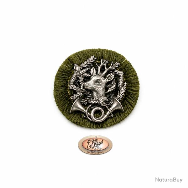 Broche - Chevreuil au ch�ne - 11048 - Elless France