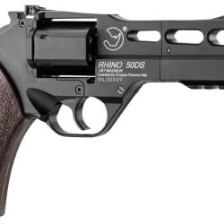 WAHOO ! Revolver Rhino 50 DS 4.5mm Cal. 177 CO2 3,5J Black Mat