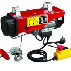 Palan &eacute;lectrique 230 volts &agrave; c&acirc;ble 1& m - 125/250 kg