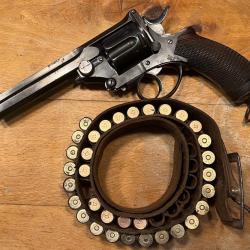 Balles ancienne Eley 455 et cartouchi&egrave;res WW1 Webley