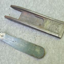 Rampe de hausse et lame ressort de Mauser 98k k98 ww2
