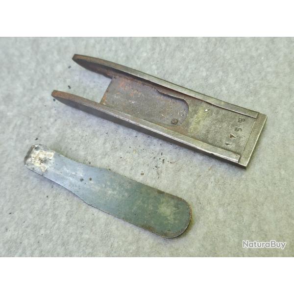 Rampe de hausse et lame ressort de Mauser 98k k98 ww2