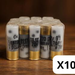 KERMESSE ! Chevrotines Mary Arm 9 gr avec Buffer - Cal.12 x10 boites - 250 cartouches