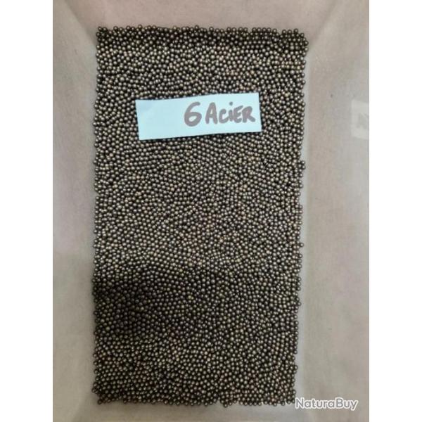 1kg Grenaille d'acier standard n6