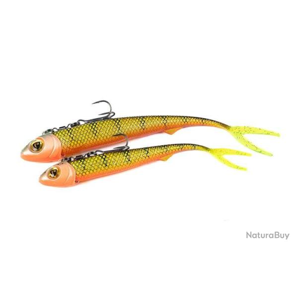 Leurre Souple Fox Rage Pelagic Ready Rig Slick Finesse 16cm 16cm Natural Perch 40g A l'unit�