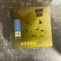 200 Cartouches Mary Arm Steel 29g n&deg;7+8 12/70