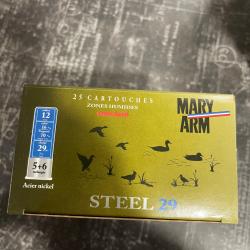 75 Cartouches Mary Arm Steel 29g n&deg;5+6 12/70