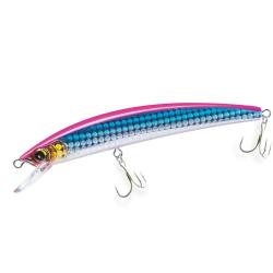 Poisson Nageur Yo-Zuri Crystal Minnow DD 130mm 24g 4m Fluo Pink (HPK) 130mm