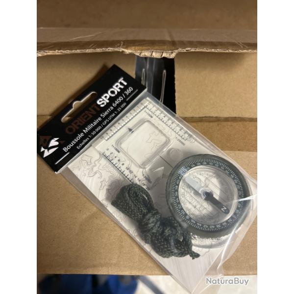Boussole militaire orient sport sierra 6400/360
