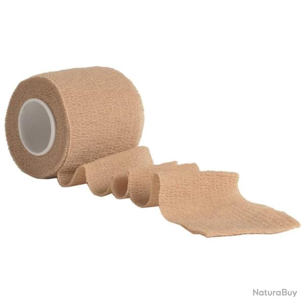 Adh�sif tactique Mil-Tec Wrap auto-agrippant 5 cm � 4,5 m silencieux et r�utilisable Coyote