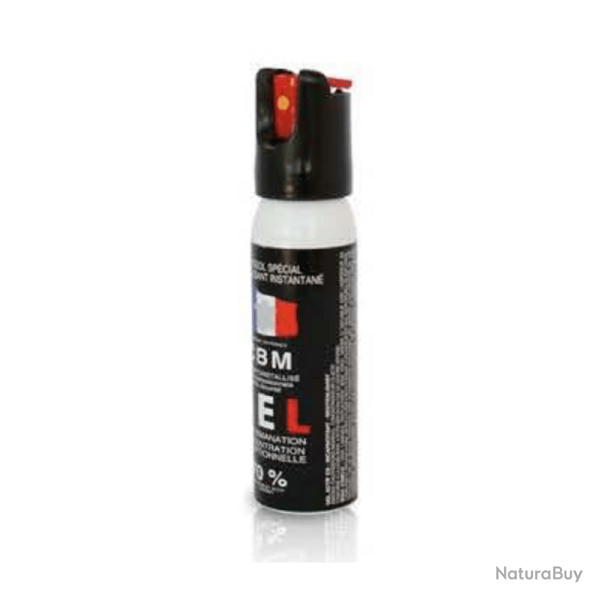 A�rosol de d�fense CBM gaz lacrymog�ne CS + Capot 1/4 tour 25 ml Autre
