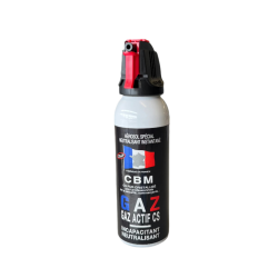 A&eacute;rosol de d&eacute;fense CBM gaz lacrymog&egrave;ne CS + Capot Accusol 100 ml Autre