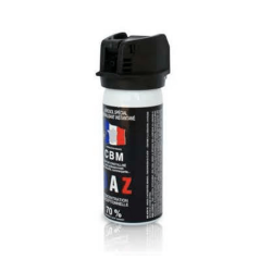 A&eacute;rosol de d&eacute;fense CBM gaz lacrymog&egrave;ne CS + Capot Clapet 50 ml Autre