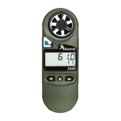 An&eacute;mom&egrave;tre Kestrel 3500NV station m&eacute;t&eacute;o de poche avec r&eacute;tro&eacute;clairage vision nocturne Vert