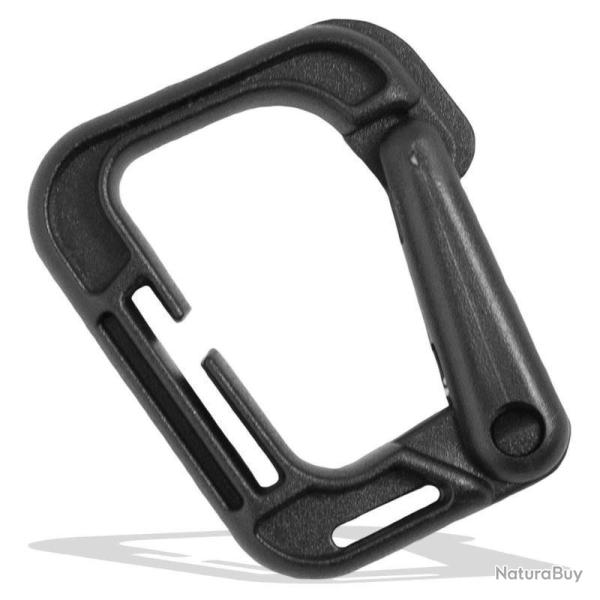 Anneau MOLLE D-Hanger  Bulldog Tactical Gear Noir � l'unit�