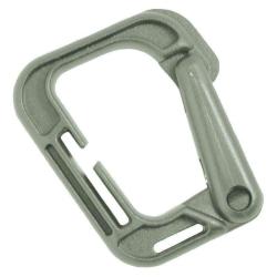 Anneau MOLLE D-Hanger  Bulldog Tactical Gear Vert olive &Agrave; l'unit&eacute;