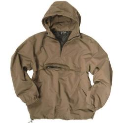 Anorak coupe vent Mil Tec Combat Summer en polyester microfibre avec capuche &agrave; cordon et grande poch