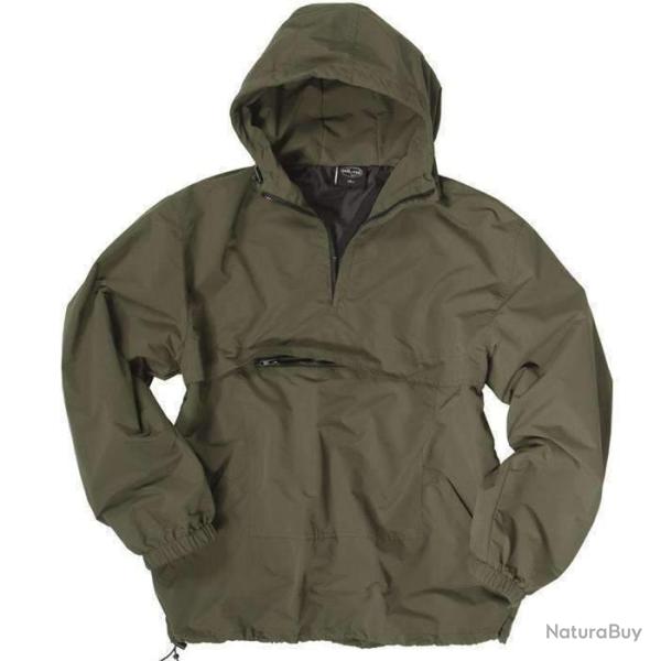 Anorak coupe vent Mil Tec Combat Summer en polyester microfibre avec capuche � cordon et grande poch