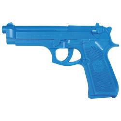 Arme d'entra&icirc;nement Blueguns Beretta Bleu PAMAS G1. Beretta 92F Poids factice