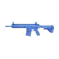 Arme d'entra&icirc;nement Blueguns HK (HK 416 w/14.5" Barrel + Closed Stock) Bleu Poids factice