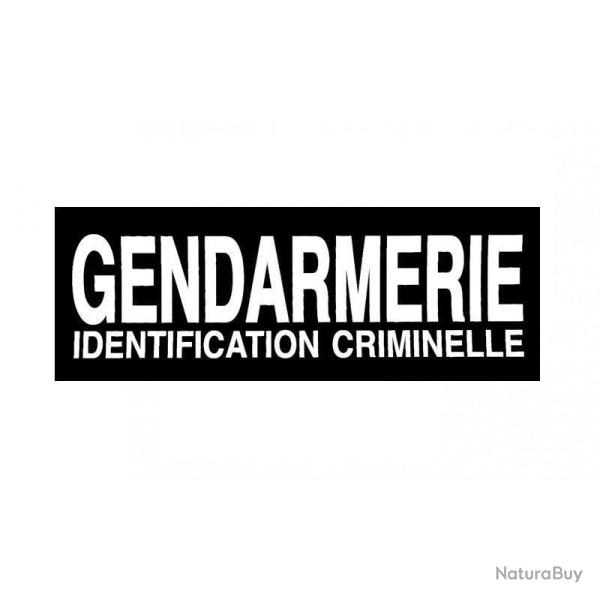 Bandeau r�tror�fl�chissant Patrol Equipement Gendarmerie Blanc Gendarmerie Identification Criminelle
