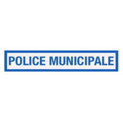 Barrette Patrol Equipement Police Municipale Bleu