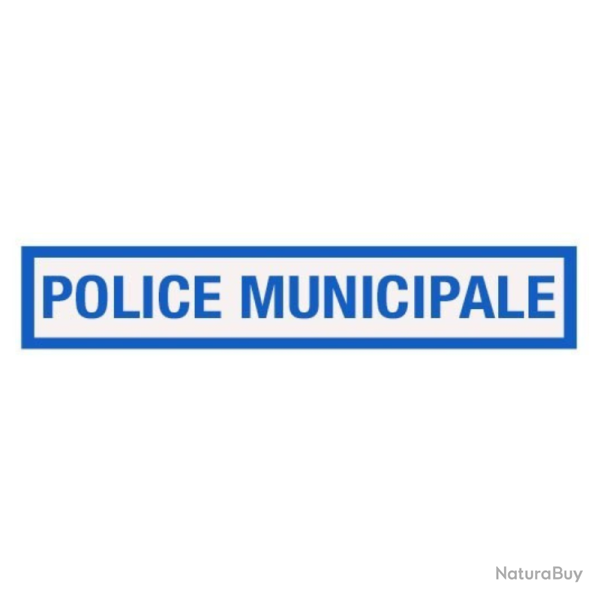 Barrette Patrol Equipement Police Municipale Bleu