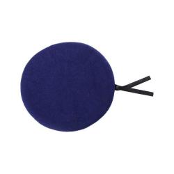 B&eacute;ret Le Centurion ALAT en laine m&eacute;rinos, bord cuir et doublure ac&eacute;tate Bleu - T60