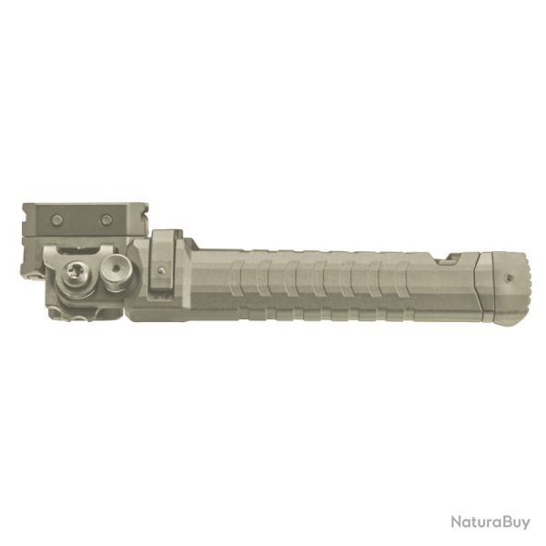Bipied de pr�cision FAB Defense Spike acier-aluminium-polym�re � t�te r�glable pour rail Picatinny C
